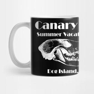 Canary P.I. - The Dreaded Drive-In Of Dog Island Mug